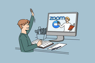 Zoom student